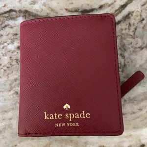 Deep Red Kate Spade Wallet